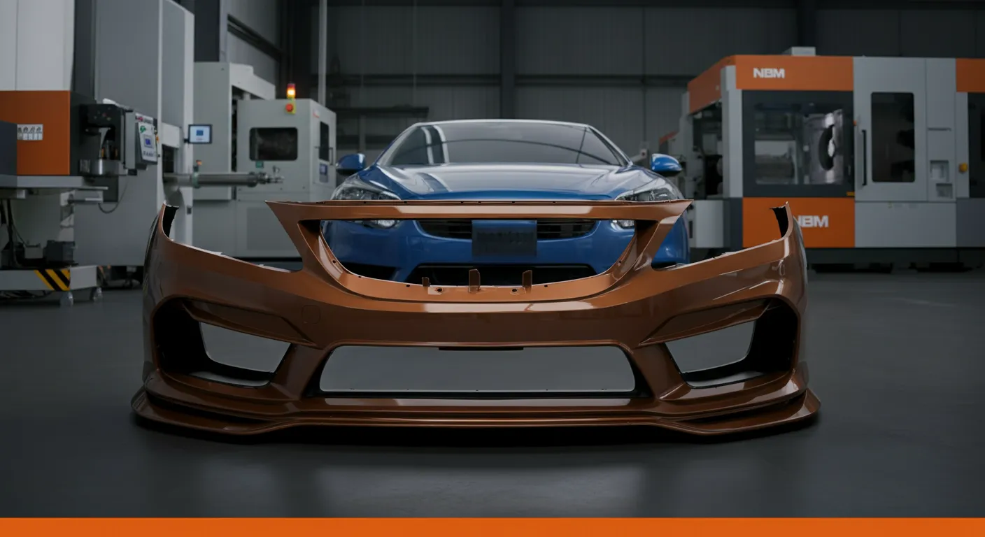 تولید سپر خودرو با دستگاه های تزریق پلاستیک NBM تولید سپر خودرو با دستگاه های تزریق پلاستیک NBM